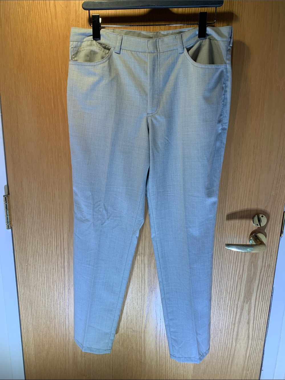 Men's Light Gray Dress Pants - Size 36”x 30.5”